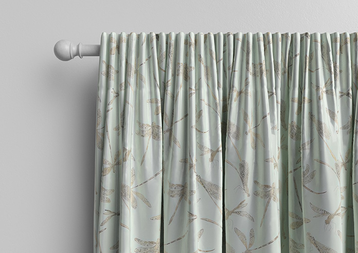 Dragonflies, Pale Blue - Made to Measure Curtains - Image 10